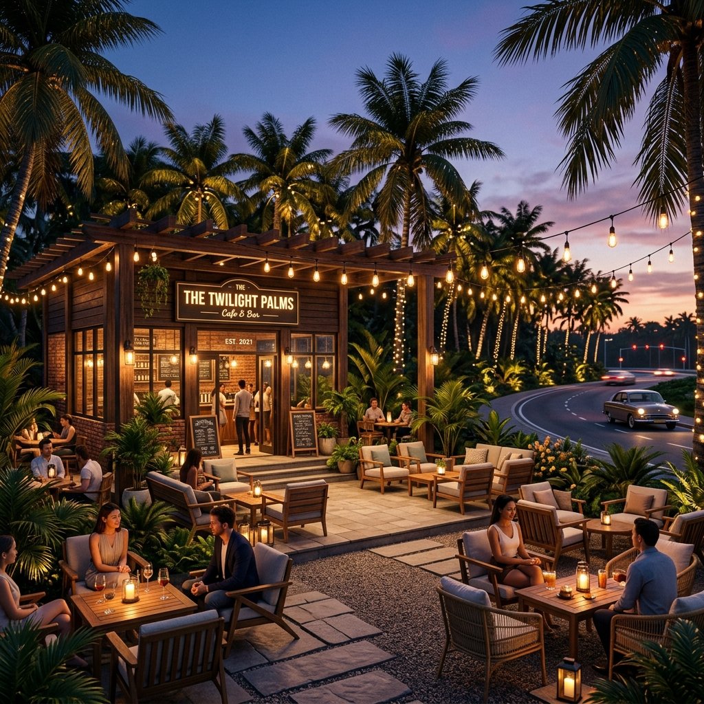Cafe lights